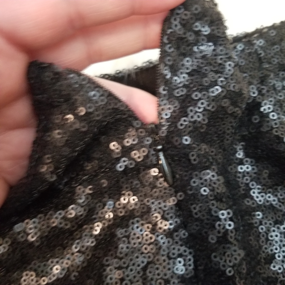 Halogen Sequin Knee Length~Size 2 - image 6